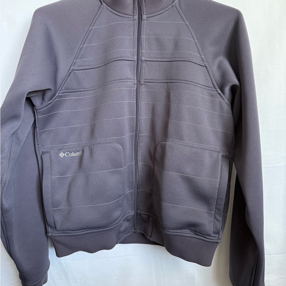 Columbia Lavender Zip-Up Jacket